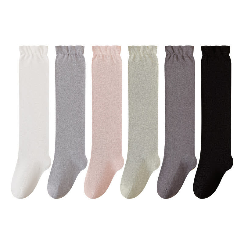 Chaussettes de nuit respirantes et douces montantes jusqu'aux genoux (3 paires) - image 18