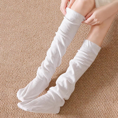 Chaussettes de nuit respirantes et douces montantes jusqu'aux genoux (3 paires) - image 4