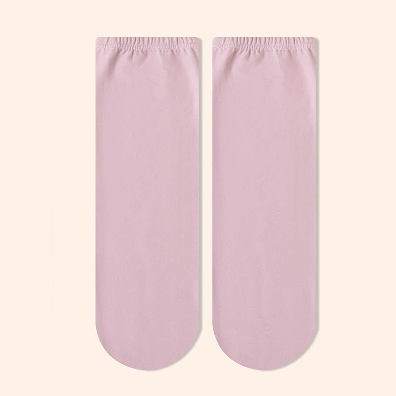 Chaussettes de nuit chaudes et confortables jusqu'aux genoux - Rose - EU36-40(US3-7) - image 3