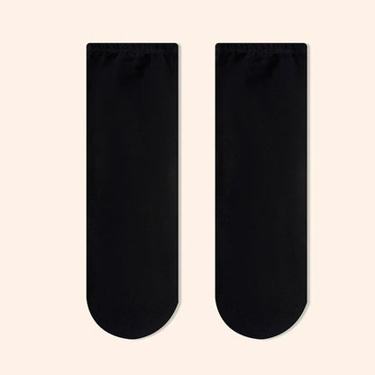Chaussettes de nuit chaudes et confortables jusqu'aux genoux - Noir - EU36-40(US3-7) - image 4