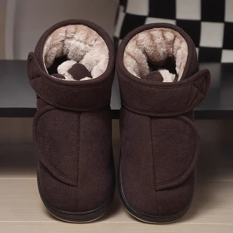 Pantoufles de stabilité confortables grande taille - Brun - EU46-47(US11-12) - image 9