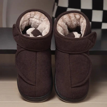 Pantoufles de stabilité confortables grande taille - Brun - EU46-47(US11-12) - image 9