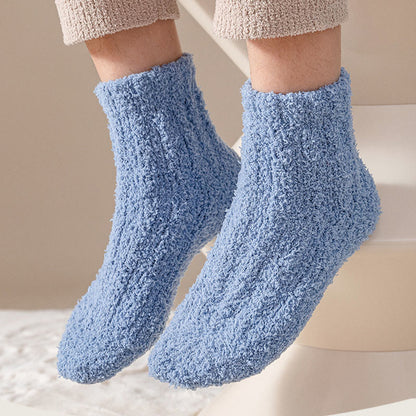 Chaussettes de nuit unies - image 14