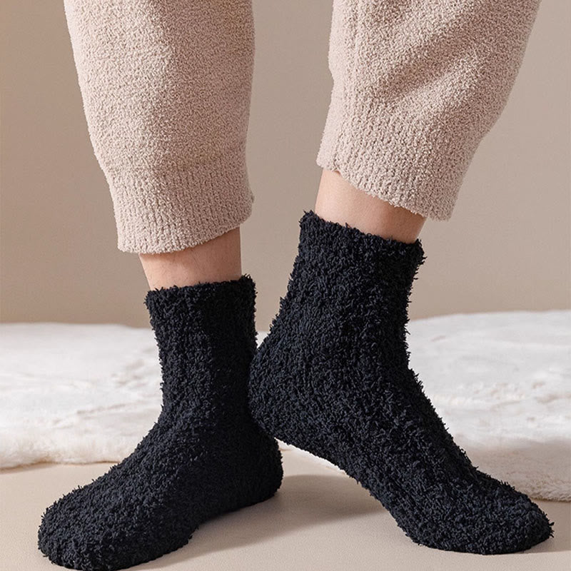 Chaussettes de nuit unies - image 9