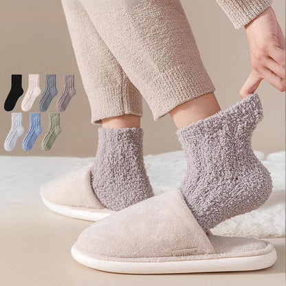 Chaussettes de nuit unies - image 0