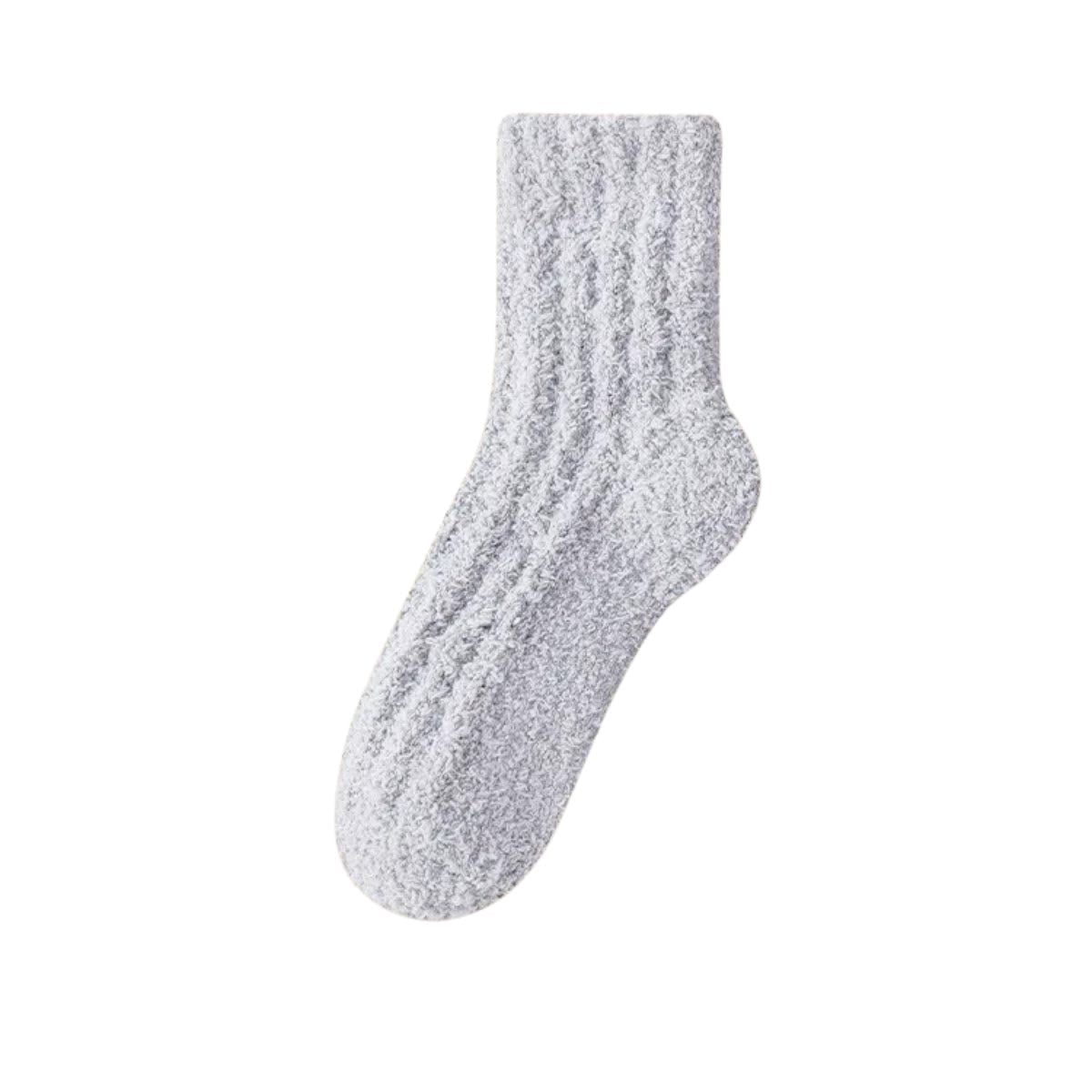 Chaussettes de nuit unies - Bleu clair - UE43-48 (US9-13) - image 19