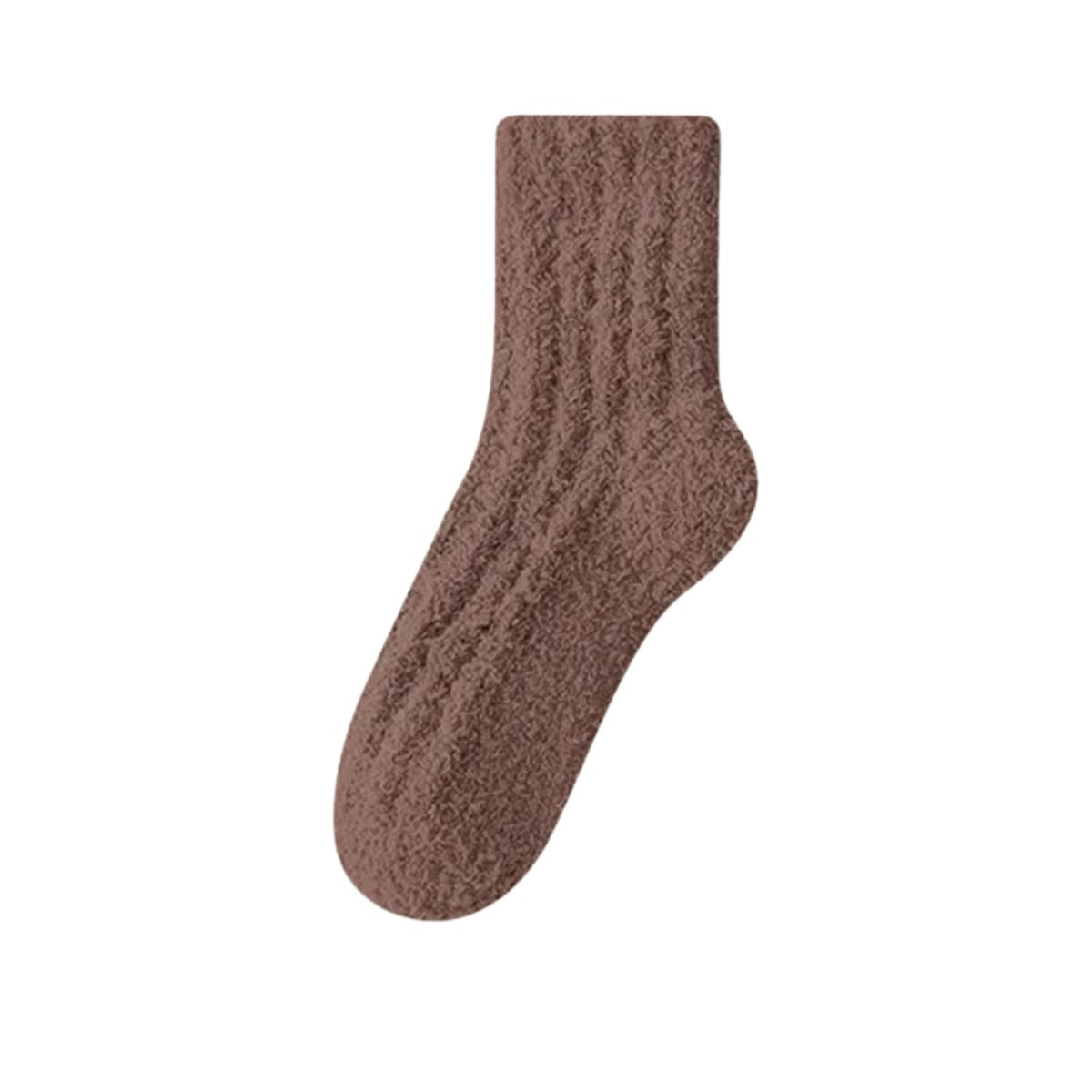 Chaussettes de nuit unies - Brun - UE43-48 (US9-13) - image 17