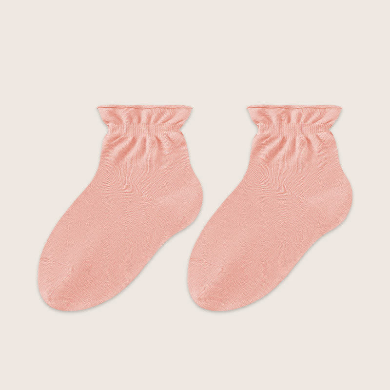 Chaussettes de nuit confortables pour toute la nuit (5 paires) - Rose - UE36-39 (US3-6) - image 15