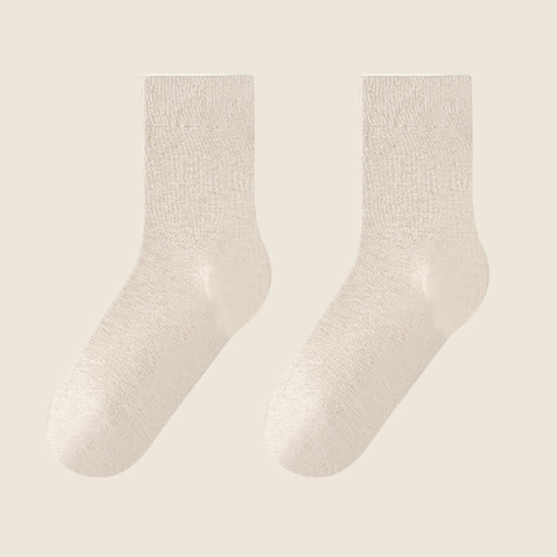 Chaussettes de nuit douces aux huiles essentielles et gel pour le soin des talons (3 paires) - Abricot - EU38-44(US5-10) - image 7