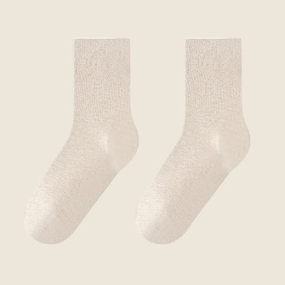 Chaussettes de nuit douces aux huiles essentielles et gel pour le soin des talons (3 paires) - Abricot - EU38-44(US5-10) - image 7