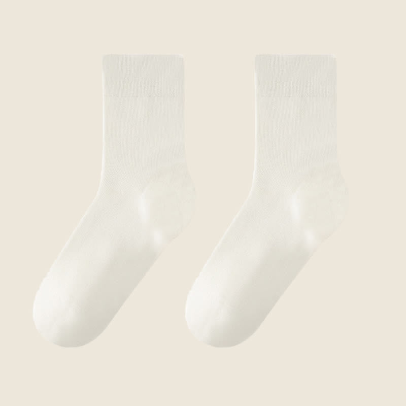 Chaussettes de nuit douces aux huiles essentielles et gel pour le soin des talons (3 paires) - Beige - EU38-44(US5-10) - image 10