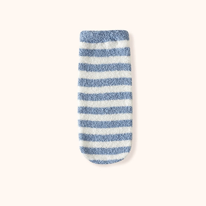 Chaussettes de nuit à larges rayures (3 paires) - Bleu - EU36-42(US3-8.5) - image 14