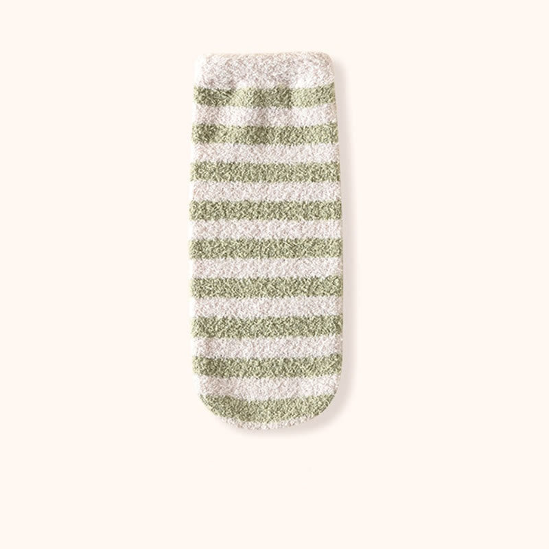 Chaussettes de nuit à larges rayures (3 paires) - Vert - EU36-42(US3-8.5) - image 13
