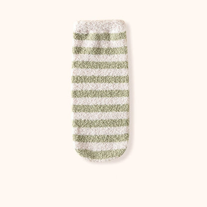 Chaussettes de nuit à larges rayures (3 paires) - Vert - EU36-42(US3-8.5) - image 13