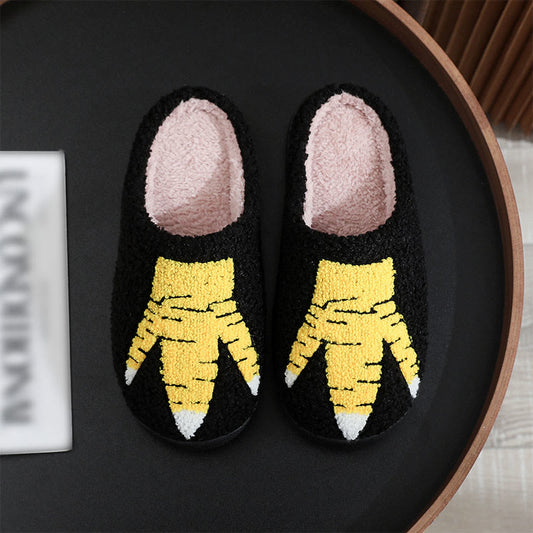 Pantoufles grandes tailles en forme de pattes de poulet - image 0