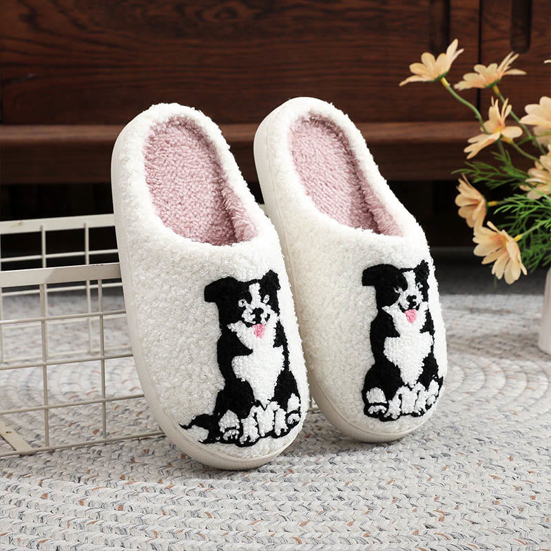 Pantoufles Border Collie grandes tailles - image 4