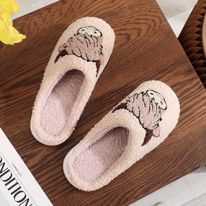 Pantoufles à tête de taureau grandes tailles - Kaki - EU44-45(US10-11) - image 6