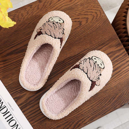 Pantoufles à tête de taureau grandes tailles - Kaki - EU44-45(US10-11) - image 6