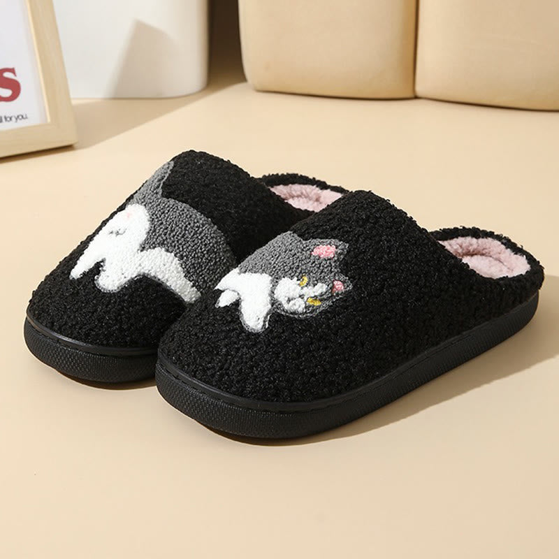 Pantoufles vache chat grandes tailles - image 7