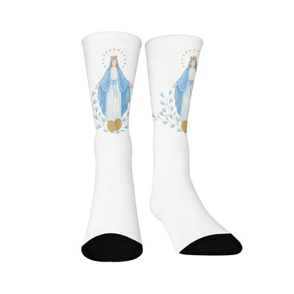 Chaussettes Jésus - Blanc (1 paire) - EU37-44(US4-10) - image 9