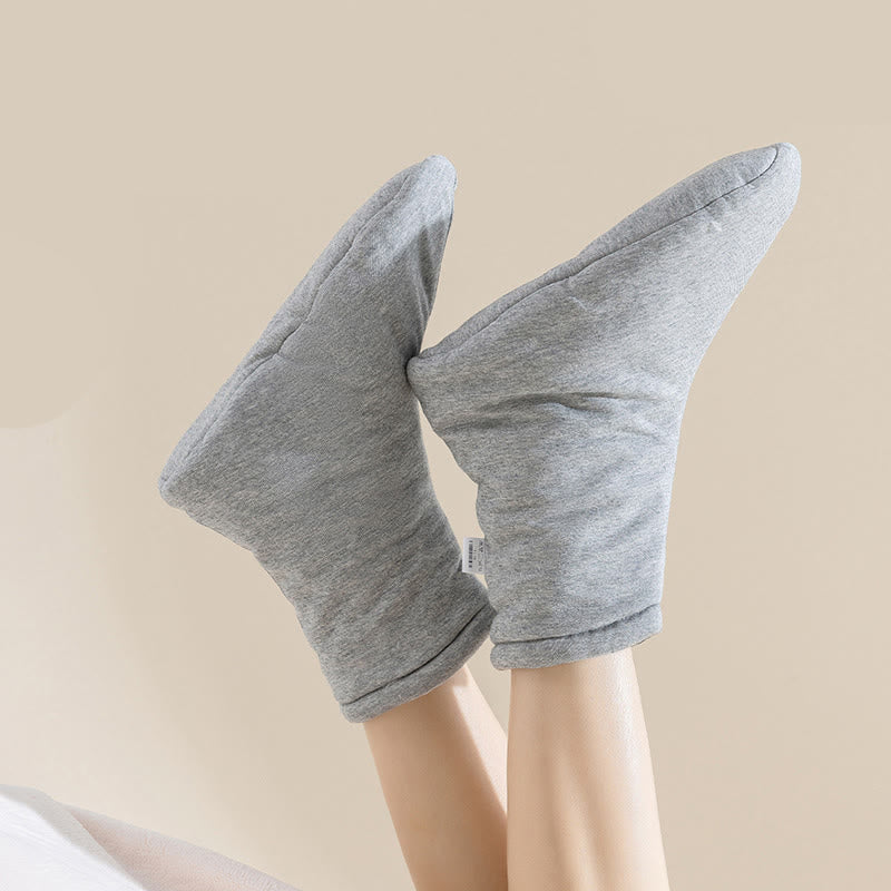 Chaussettes de nuit en pur coton doux pour la peau - image 3