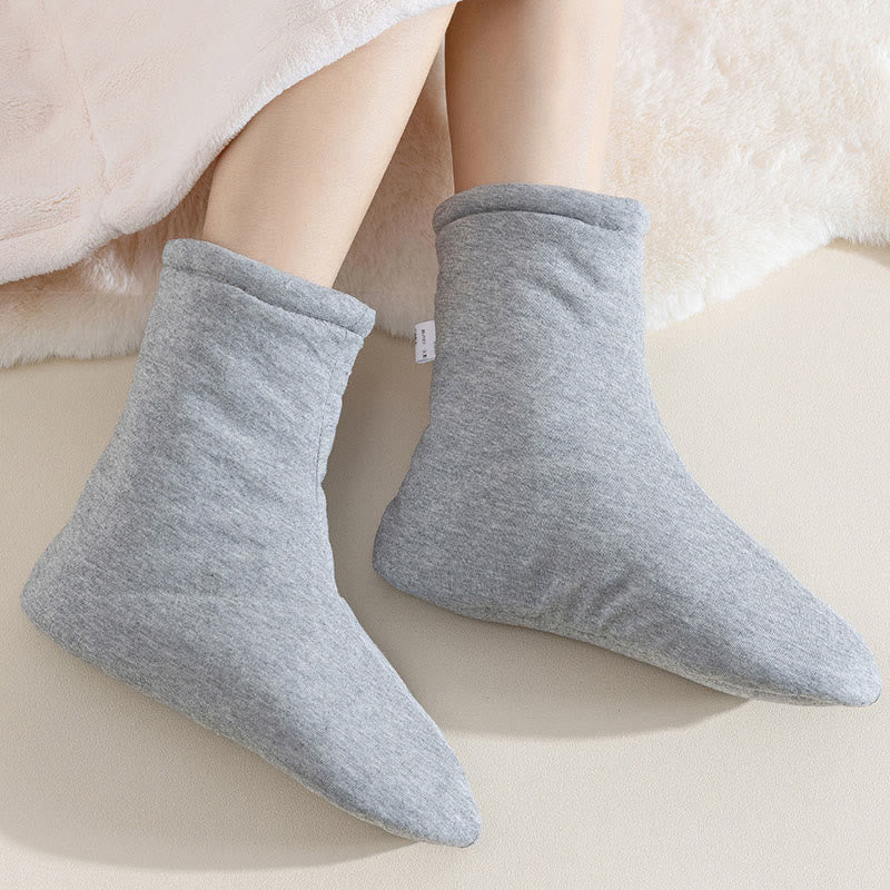Chaussettes de nuit en pur coton doux pour la peau - image 5