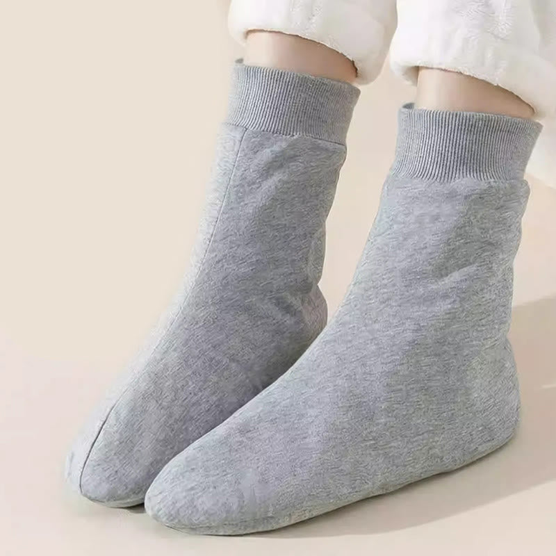 Chaussettes de nuit en pur coton doux pour la peau - image 8