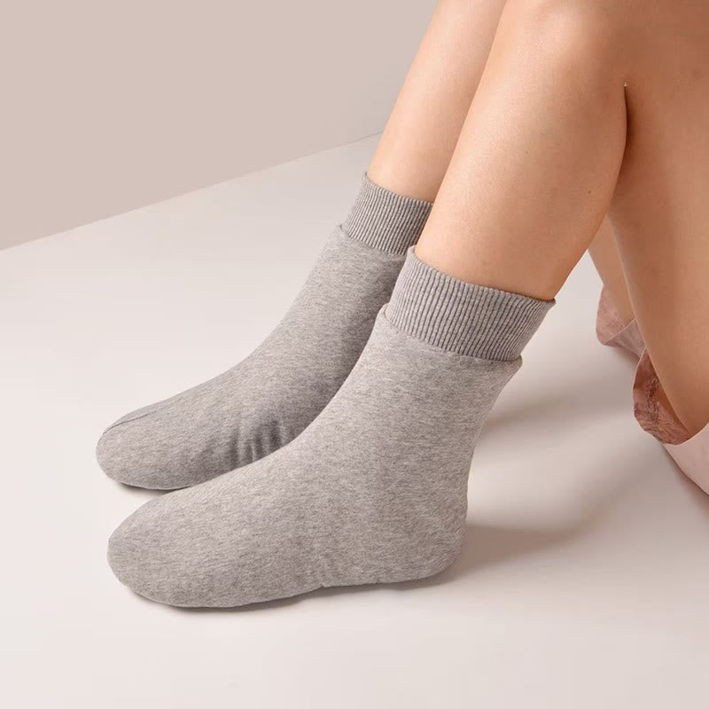 Chaussettes de nuit en pur coton doux pour la peau - image 7