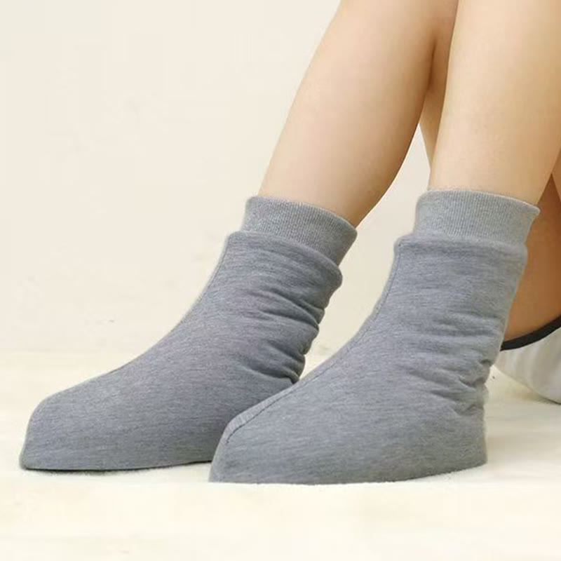 Chaussettes de nuit en pur coton doux pour la peau - image 4