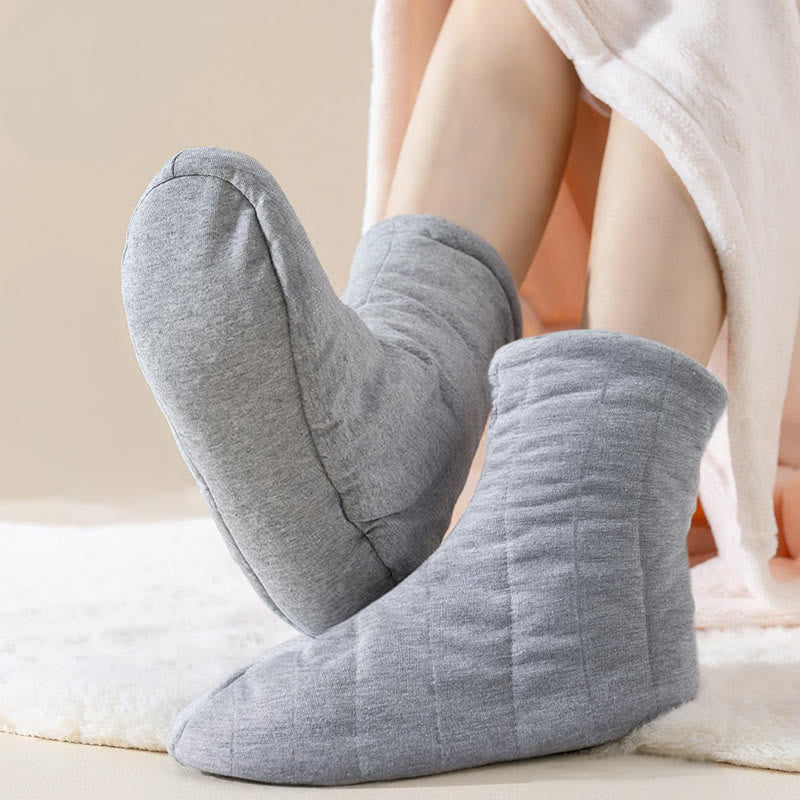 Chaussettes de nuit en pur coton doux pour la peau - image 0