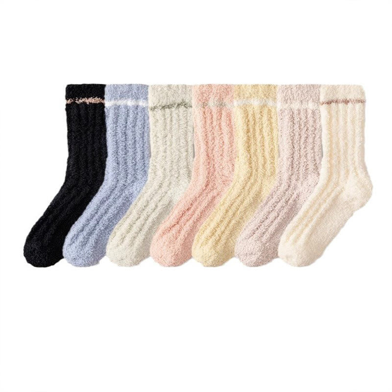 Chaussettes de nuit douces et agréables au toucher (4 paires) - image 10