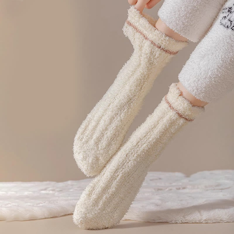 Chaussettes de nuit douces et agréables au toucher (4 paires) - image 6