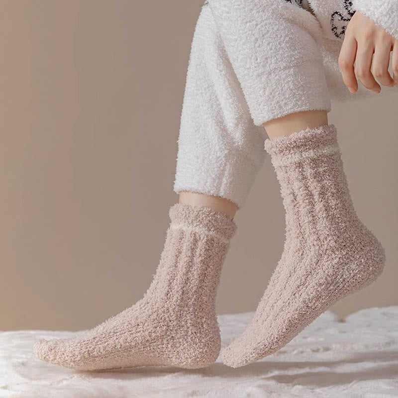 Chaussettes de nuit douces et agréables au toucher (4 paires) - image 4
