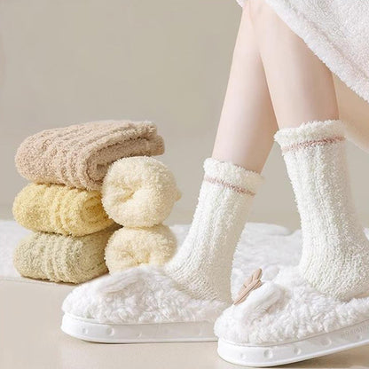 Chaussettes de nuit douces et agréables au toucher (4 paires) - image 2