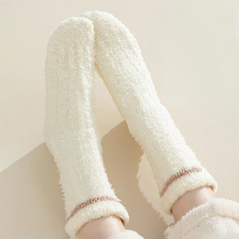 Chaussettes de nuit douces et agréables au toucher (4 paires) - image 7