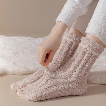 Chaussettes de nuit douces et agréables au toucher (4 paires) - image 1