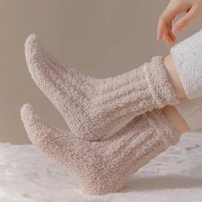 Chaussettes de nuit douces et agréables au toucher (4 paires) - image 3