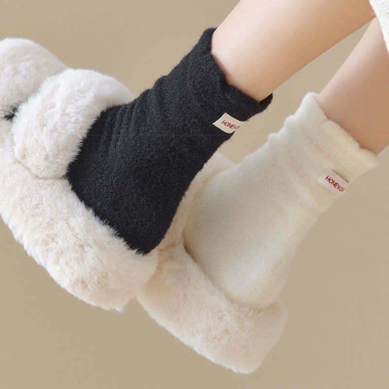 Chaussettes de sommeil souples et douces (3 paires) - image 3