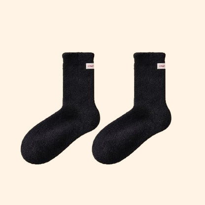 Chaussettes de sommeil souples et douces (3 paires) - Noir - EU36-43(US3-9) - image 10