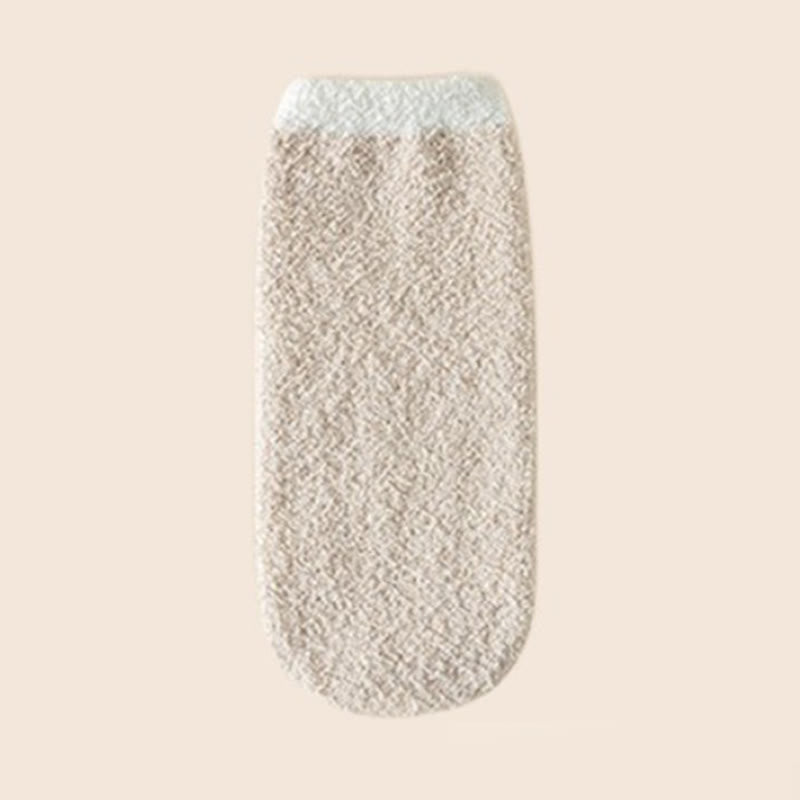 Chaussettes de nuit douces et confortables (3 paires) - Kaki - EU36-43(US3-9) - image 10