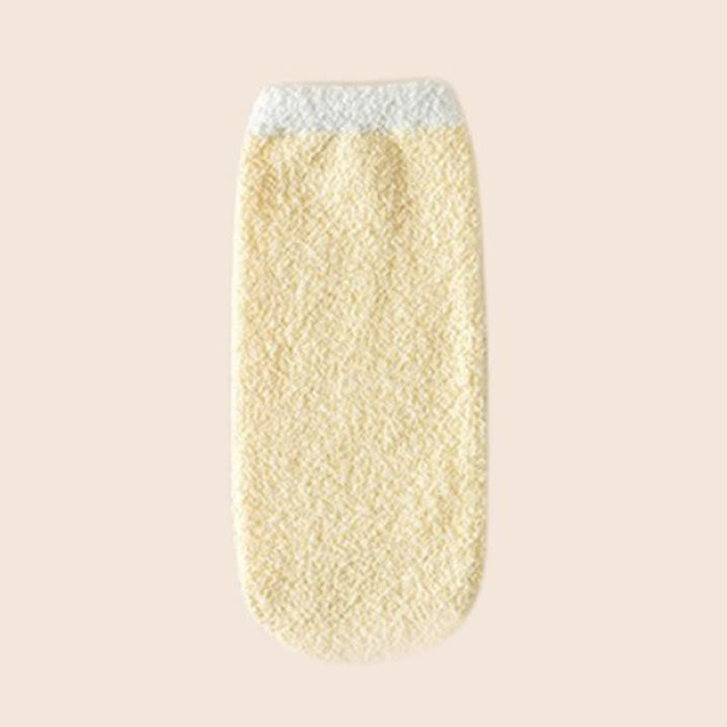 Chaussettes de nuit douces et confortables (3 paires) - Jaune clair - EU36-43(US3-9) - image 12
