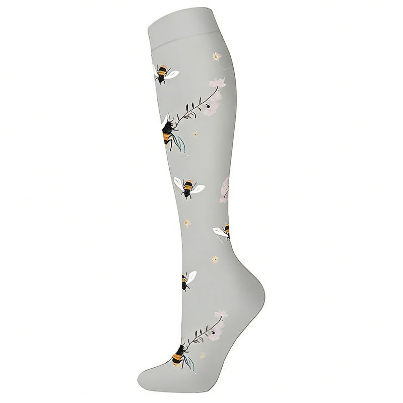 Chaussettes de compression Garden Dreams (6 paires) - Gris - S/M - image 3