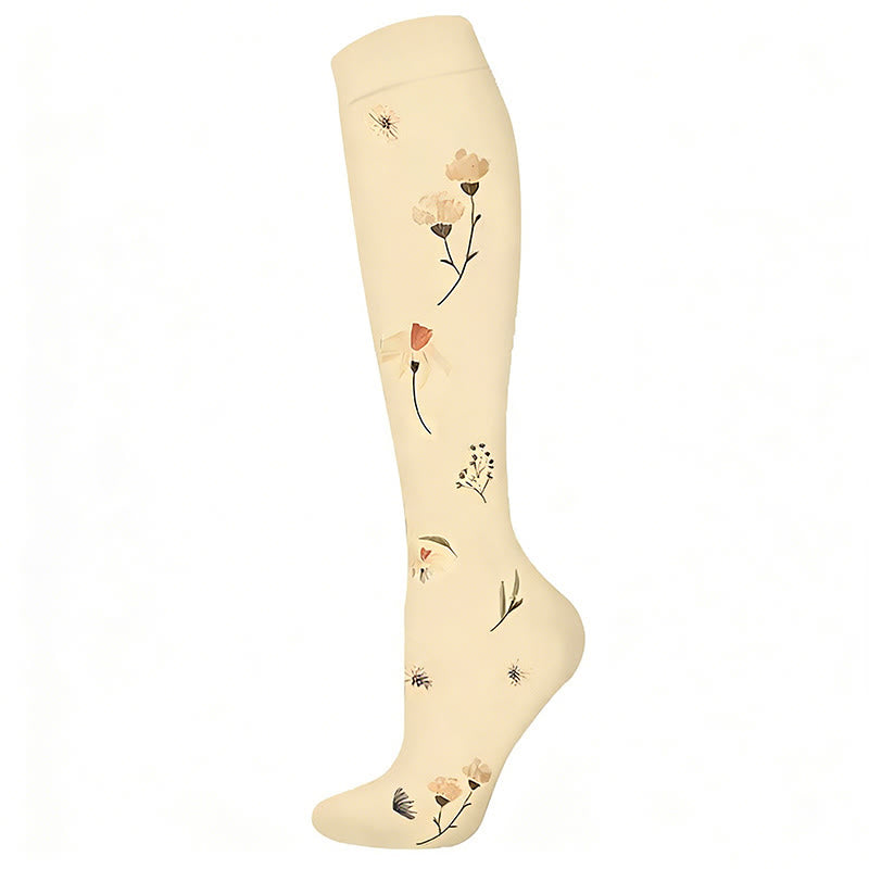 Chaussettes de compression Garden Dreams (6 paires) - Jaune - S/M - image 1