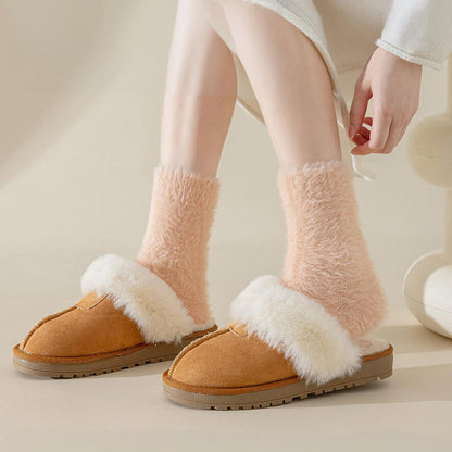 Chaussettes de nuit unies au style polyvalent (3 paires) - image 10