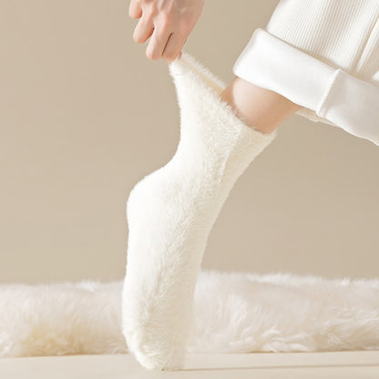 Chaussettes de nuit unies au style polyvalent (3 paires) - image 2