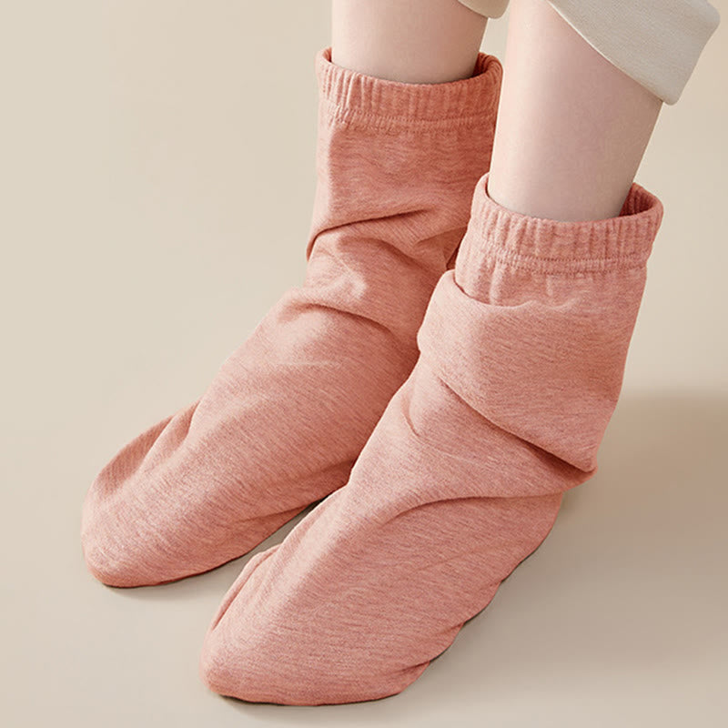 Chaussettes de nuit renforcées et hypoallergéniques - Rose - UE36-44 (US3-10) - image 3