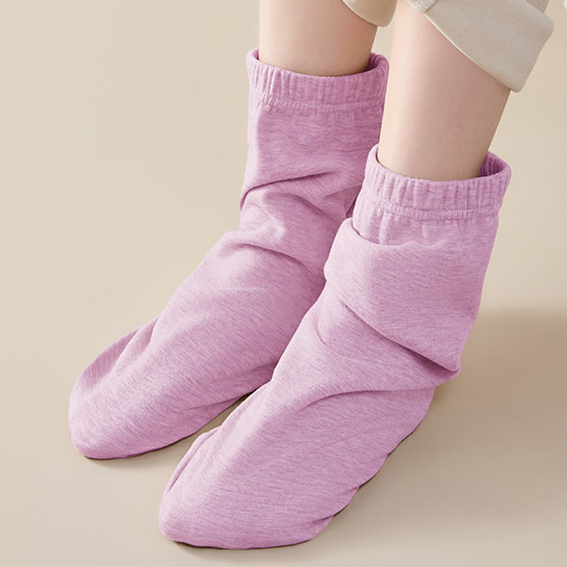 Chaussettes de nuit renforcées et hypoallergéniques - Violet - UE36-44 (US3-10) - image 8