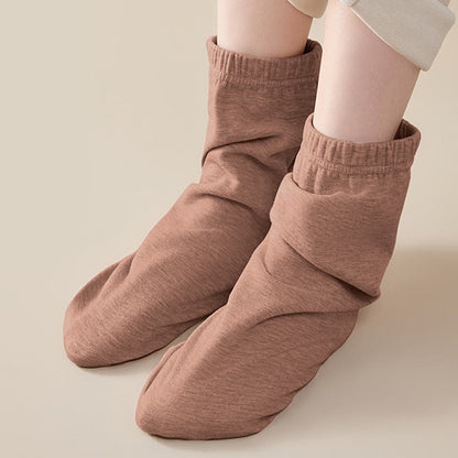 Chaussettes de nuit renforcées et hypoallergéniques - Café - UE36-44 (US3-10) - image 7