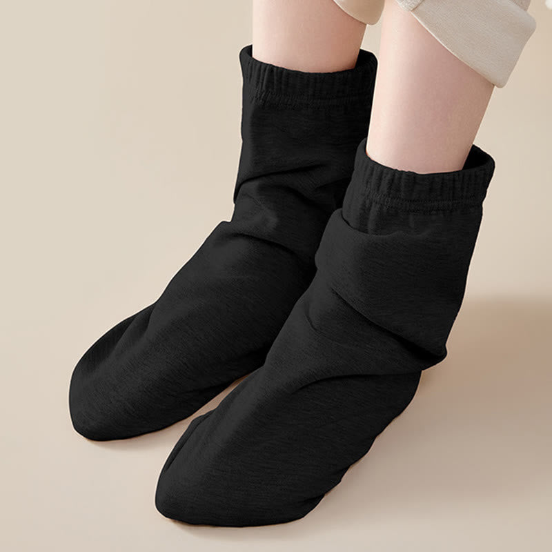 Chaussettes de nuit renforcées et hypoallergéniques - Noir - UE36-44 (US3-10) - image 6