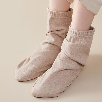 Chaussettes de nuit renforcées et hypoallergéniques - Kaki - UE36-44 (US3-10) - image 4